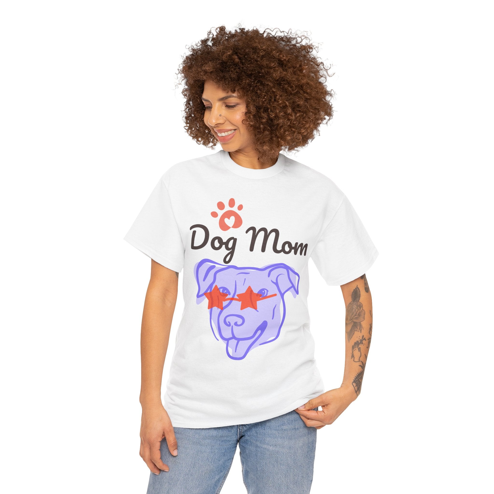 Dog Mom Tee.